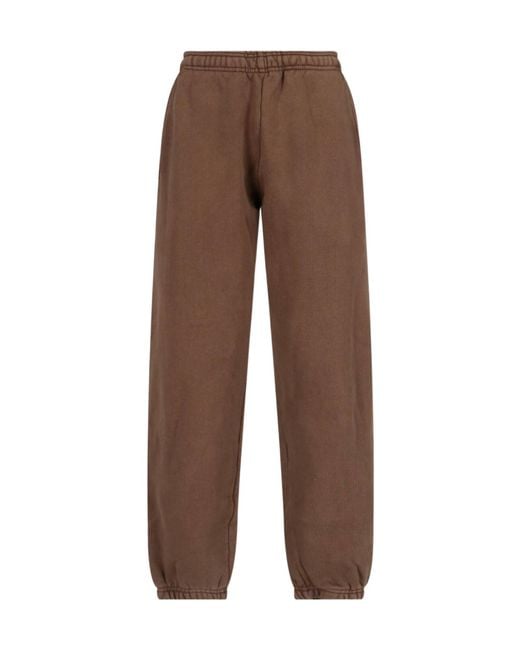 Entire studios Brown Tapered Leg Joggers