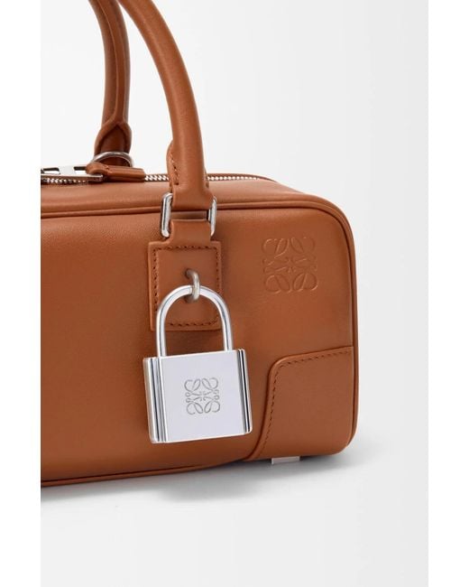 Loewe Brown Amazona 23 Cropped Bag