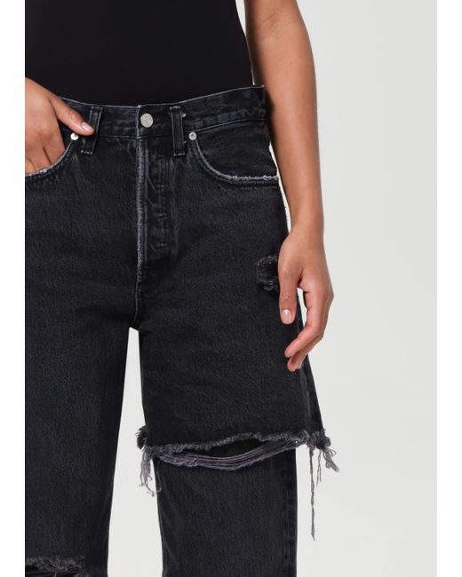 Agolde Black High-Waisted Jeans