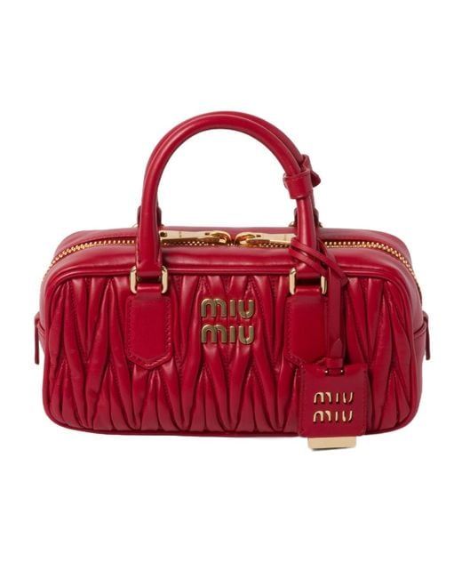 Miu Miu Arcadie Zippered Crossbody Bag