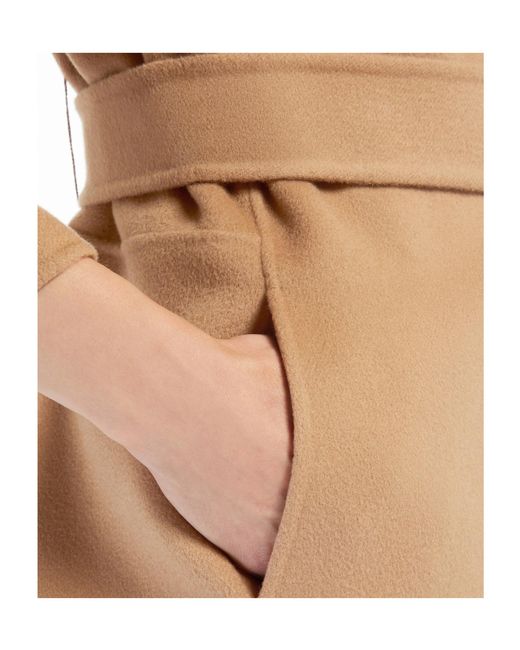 Max Mara Natural 'S Arona Belted Coat