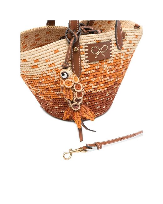 Anya Hindmarch Orange Top-Handle Handbag