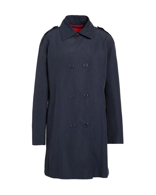 MAX&Co. Blue Classic Long Trench Coat