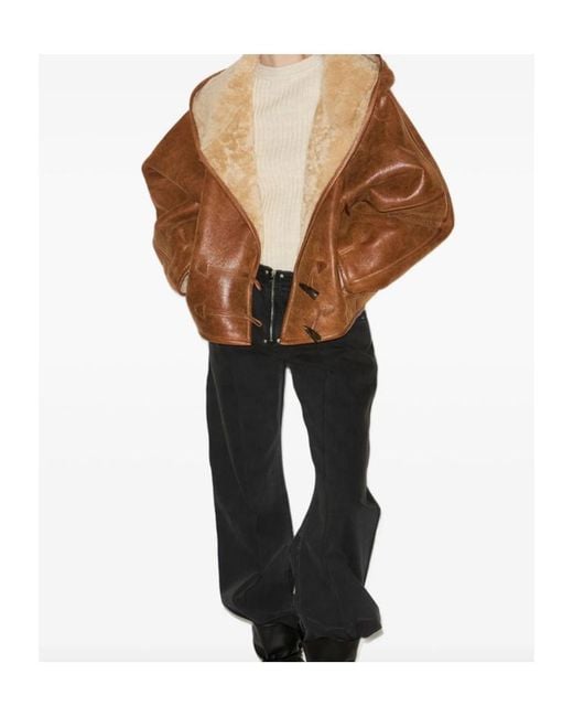 Isabel Marant Brown Amiel Coat