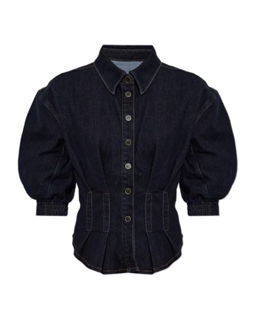 AllSaints Blue Denim Shirt