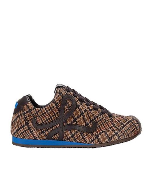 Loewe Brown Printed Ballet Runner 2.0 Sneakers for men