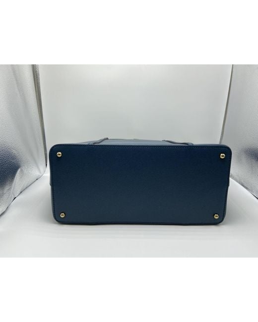 Dolce & Gabbana Blue Logo Tote Bag