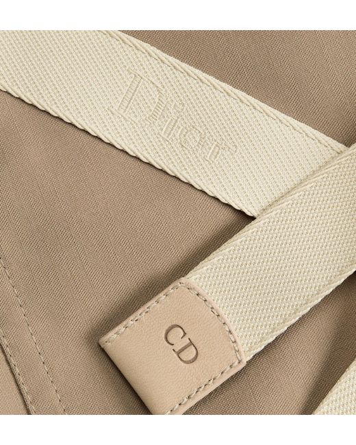 Dior Natural Cargo Shorts for men
