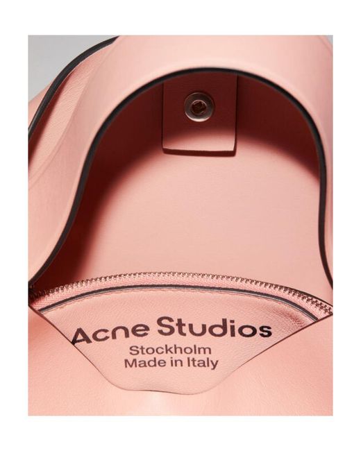 Acne Pink Mini Musubi Shoulder Bag