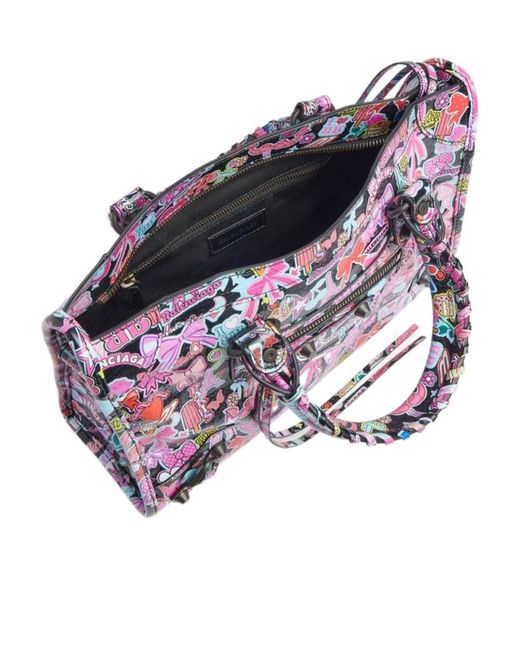 Balenciaga Purple Le City Bag Small