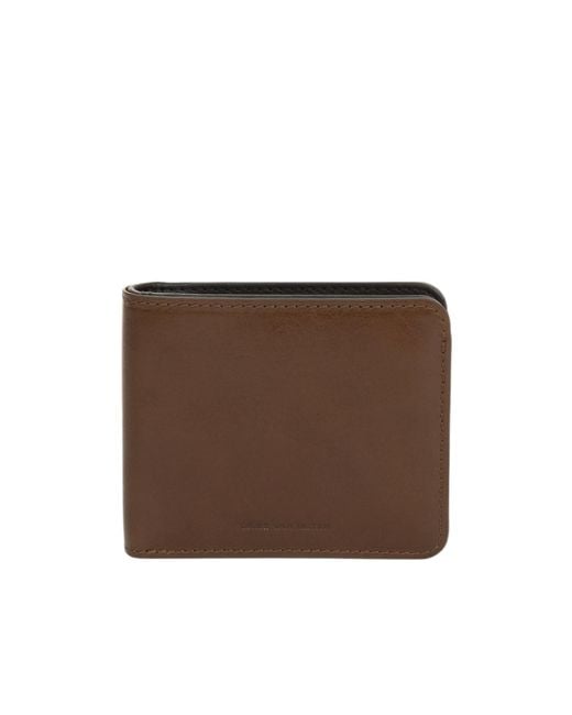 Dries Van Noten Brown Leather Wallet for men