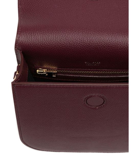 Tom Ford Purple Tara Mini Crossbody Bag