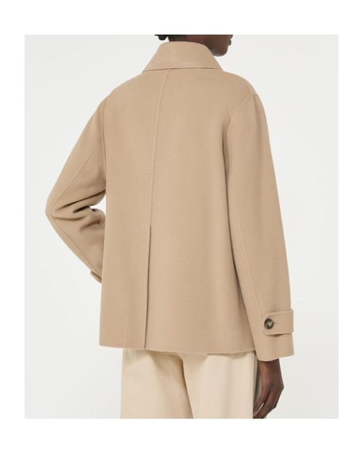 Weekend by Maxmara Natural Wkdfantino Double-Breasted Coat