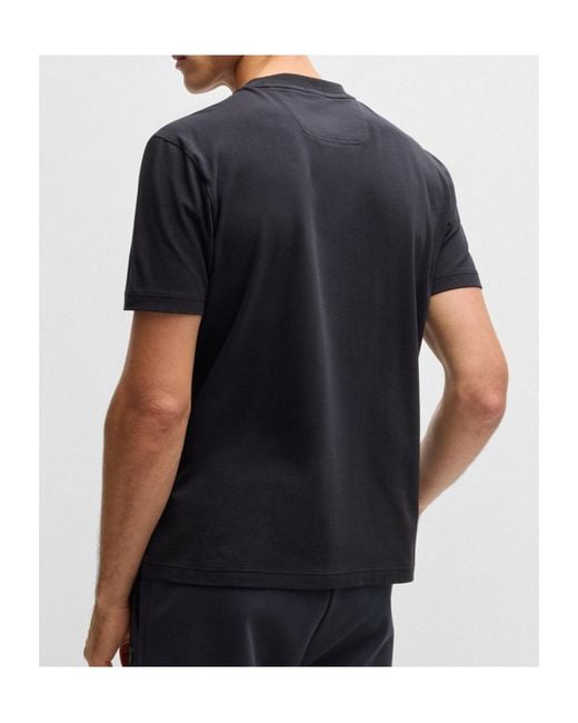 Boss Black Logo-Appliqué T-Shirt for men