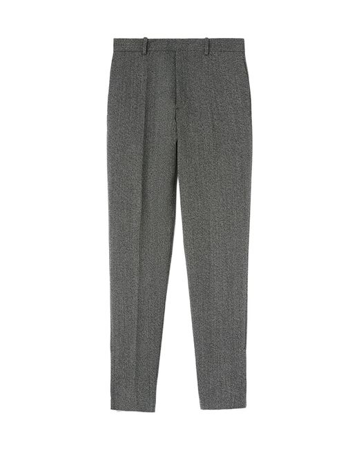 Jil Sander Gray Tapered-Leg Trousers for men