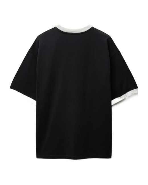 Versace Black Medusa Coin Printed T-Shirt for men