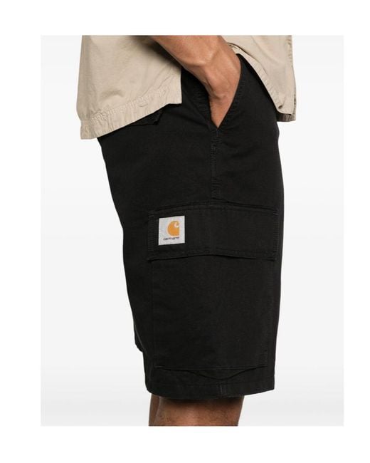 Carhartt Black Kade Cargo Shorts for men