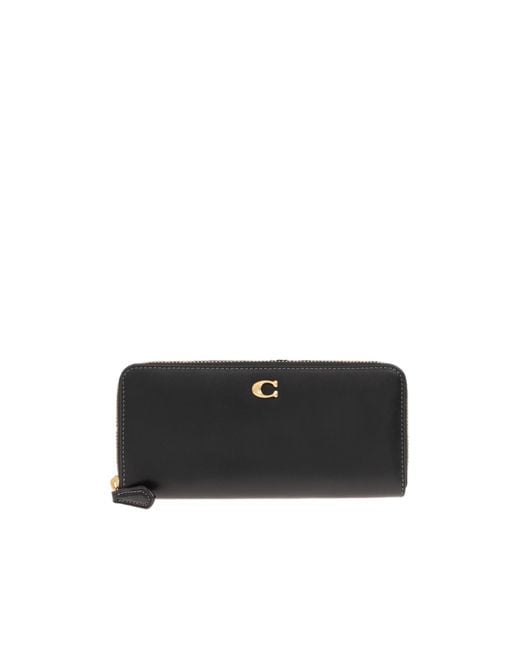 COACH Black Logo Wallet
