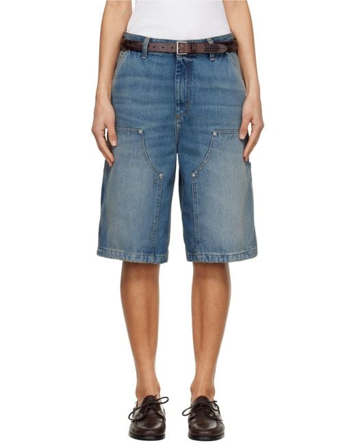 Carhartt Blue W' Nixon Double Knee Short