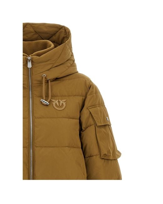 Pinko Green Winter Jackets