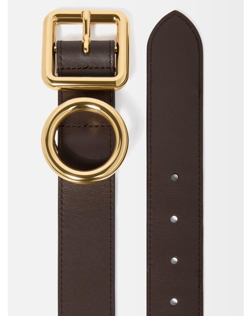 Jacquemus White The Regalo Buckled Belt