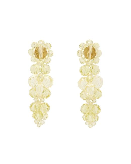 Simone Rocha Metallic Mini Cluster Earrings