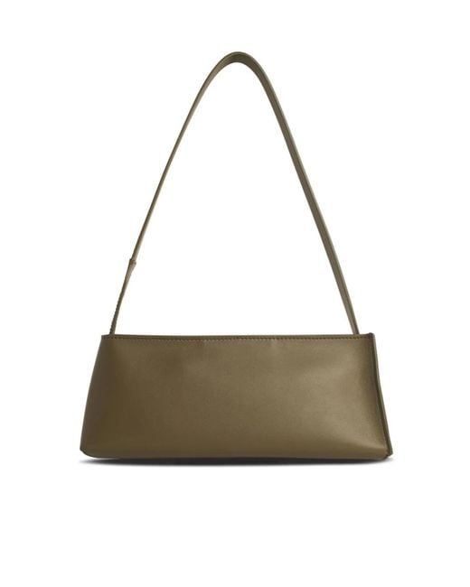 Marni Metallic Logo Patch Shoulder Bag