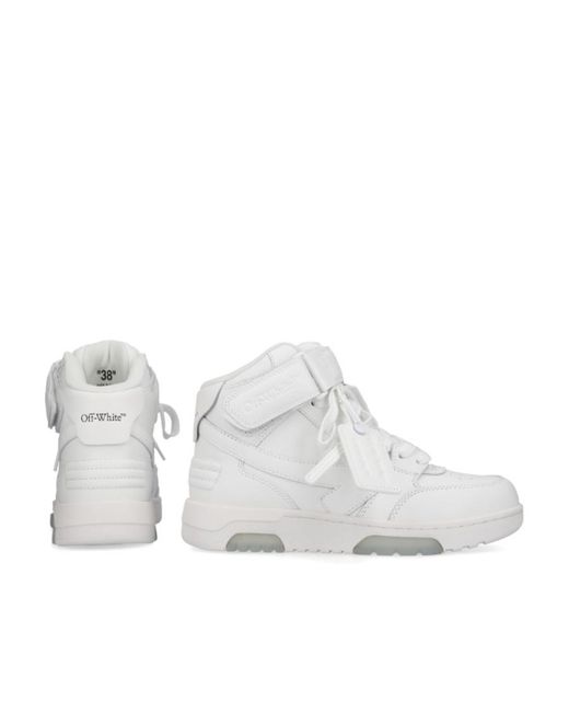 Off-White c/o Virgil Abloh White Out Of Office Lace-Up Sneakers