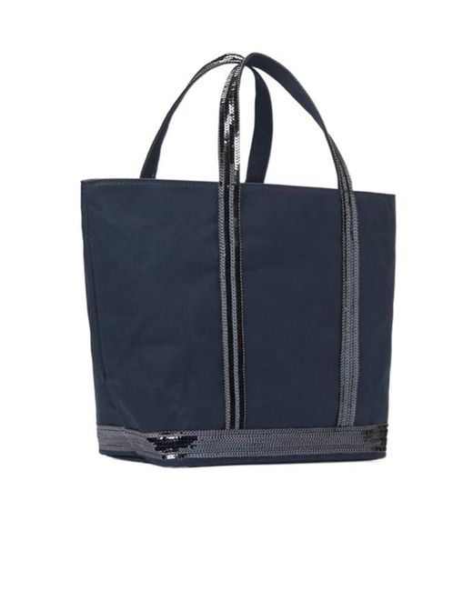 Vanessa Bruno Blue Medium Cabas Handbag