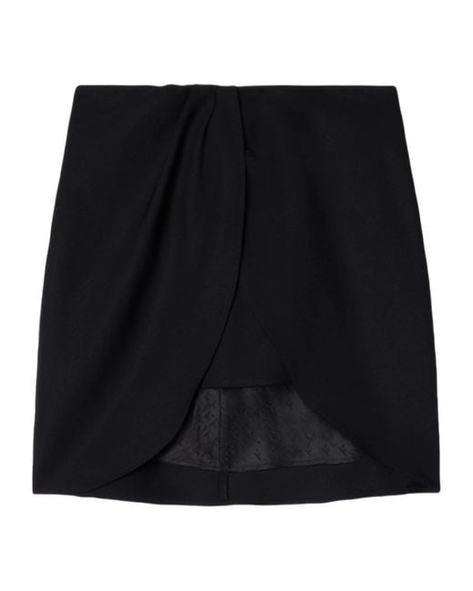 Off-White c/o Virgil Abloh Black Wo Twist High Waist Skirt
