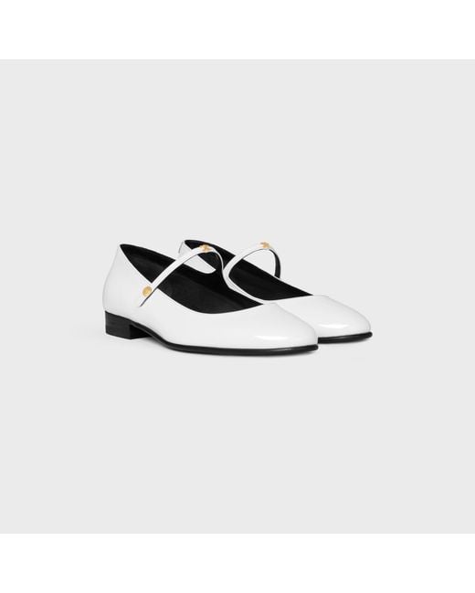Céline White City Ballerina