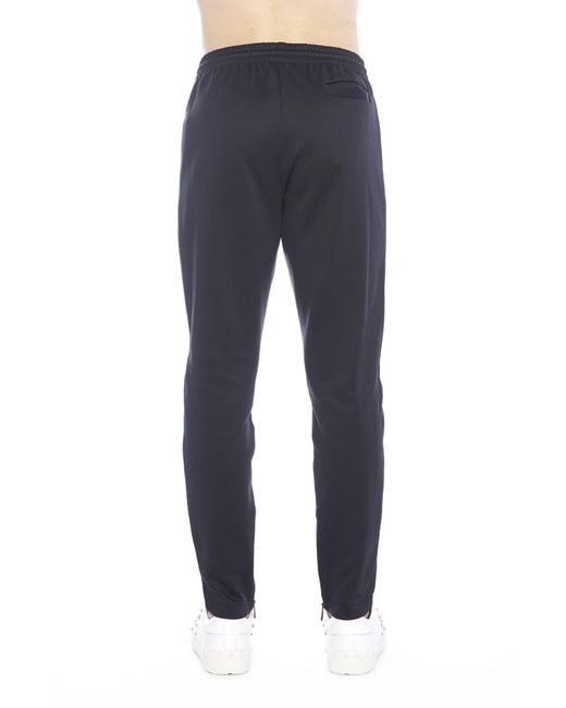 Valentino Gray Side Stripe Trousers for men