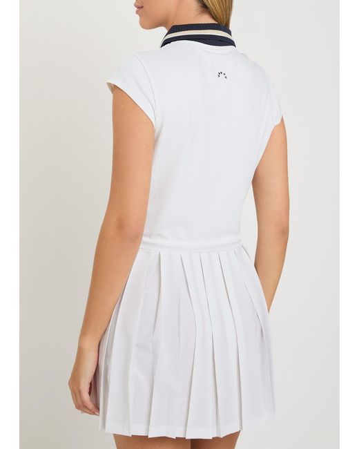 Varley White Slim-Fit Sports Dress
