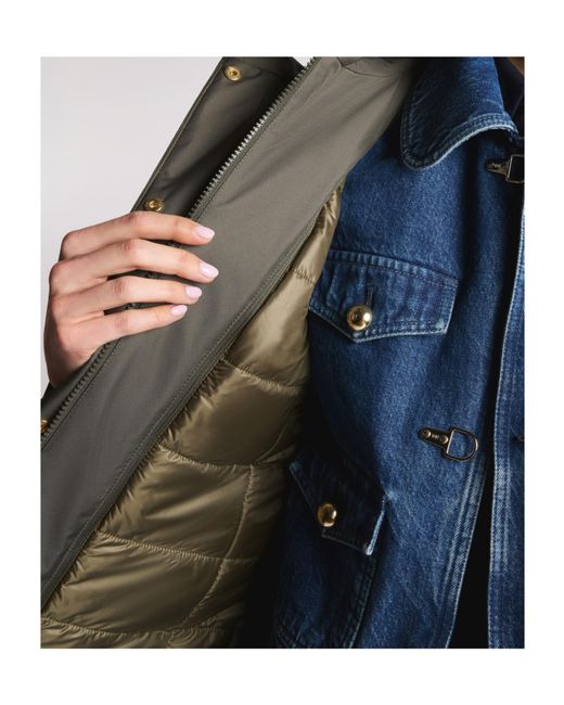 Fay Gray Technical Gabardine Toggle Coat