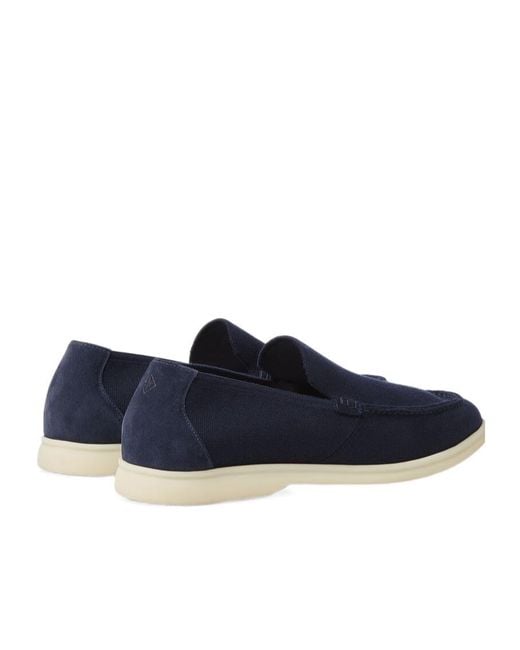 Loro Piana Blue Summer Walk The Gift Of Kings Loafer for men