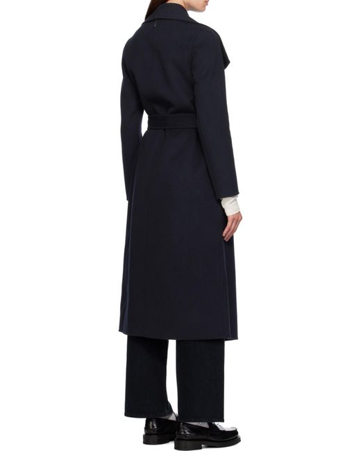 Mackage Blue Mai-Cn Long-Sleeved Coat
