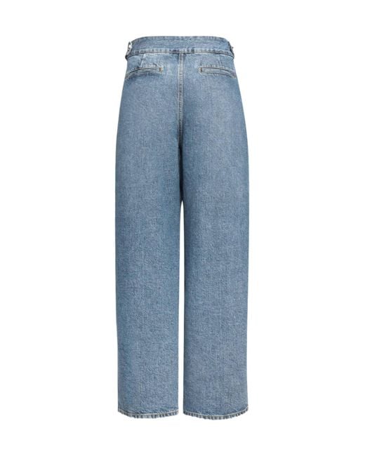 Alaïa Blue Alaïa Denim Tailored Jeans
