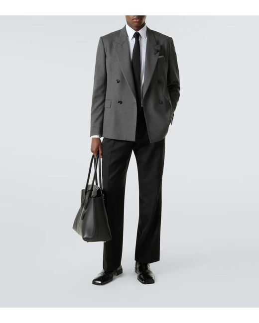 Lardini White Cotton Poplin Shirt for men