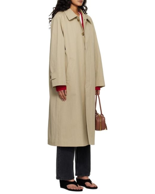 DUNST Gray Button Coat for men
