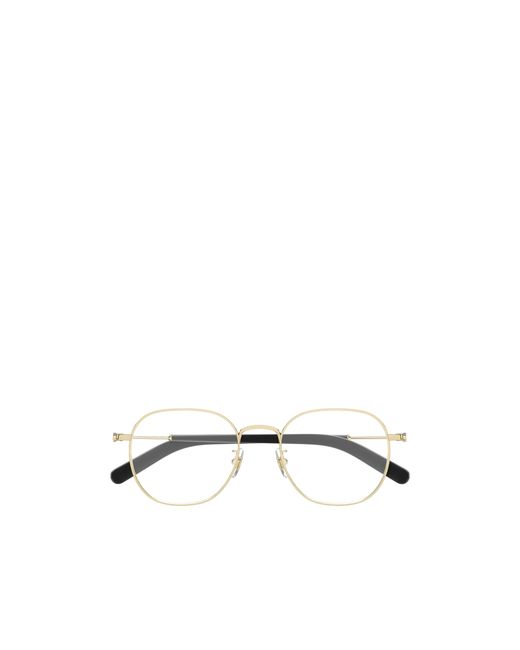Montblanc Multicolor Eyewear Round Frame Glasses for men