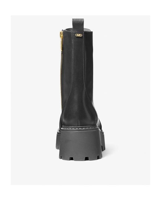 michael kors khloe combat boots