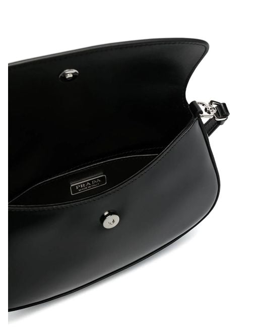 Prada Black Cleo Shoulder Bag