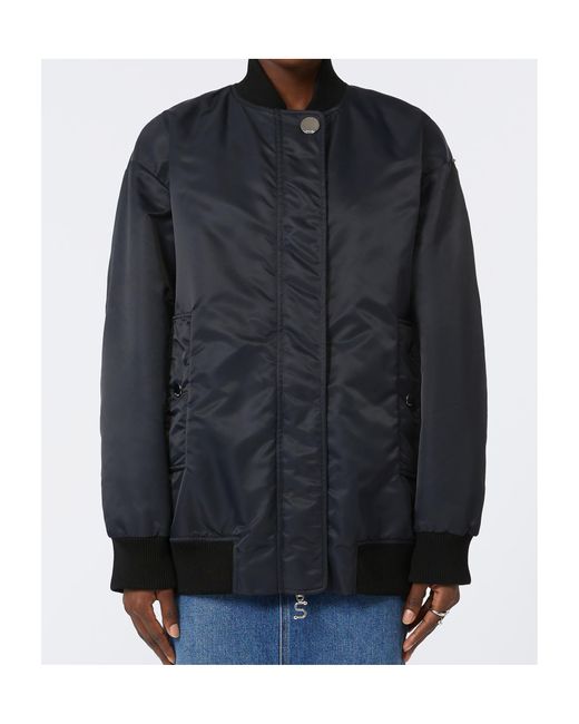 Sportmax Black Agape Button Detailed Coat