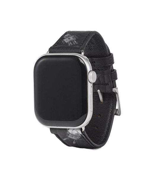 MCM White 42-49Mm Apple Watch Band for men