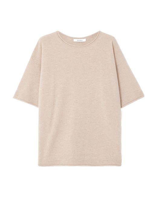 Max Mara Natural Item O-Neck Short-Sleeved T-Shirt