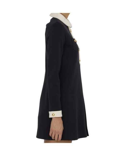 Céline Black Wool Dress