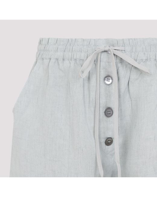 Studio Nicholson Gray Attiss Button Fly Pants