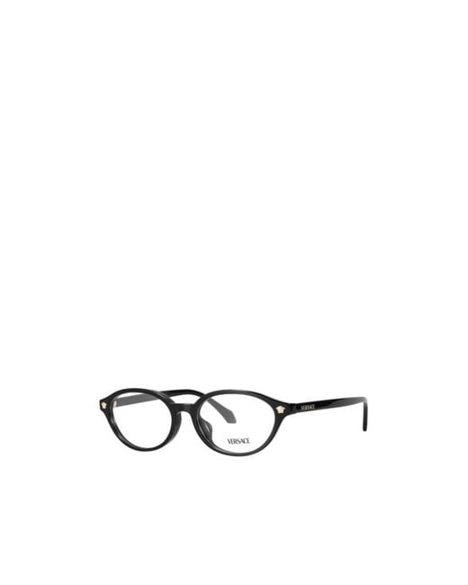 Versace White Medusa-Detail Glasses for men