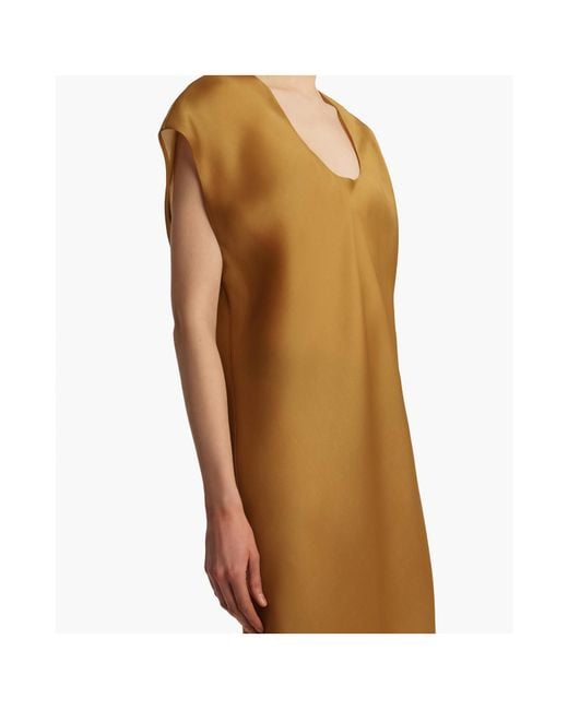 Khaite Metallic Darby Dress