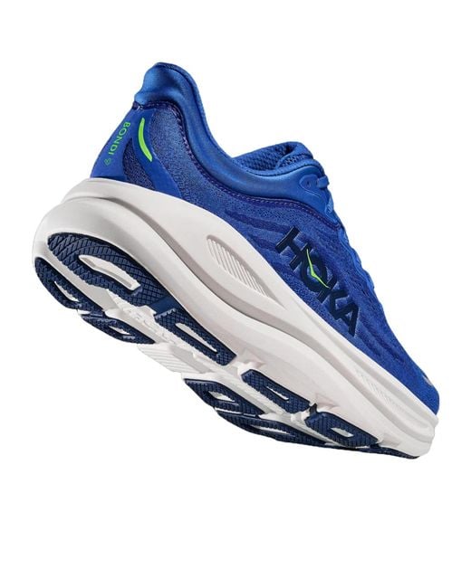 Hoka One One Blue Hoka Bondi 9 for men